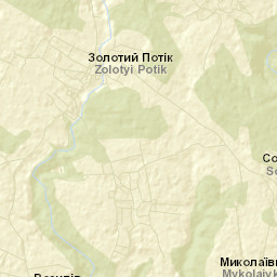 Zolotyy Potik Street Map