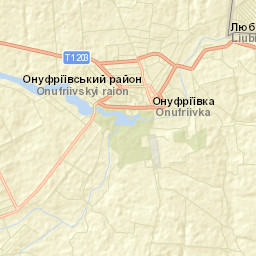 Onufriyivka Street Map