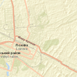 Lozova Street Map