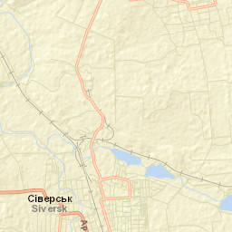 Sivers’k Street Map