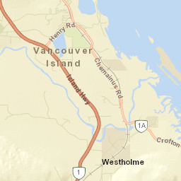 Chemainus Street Map