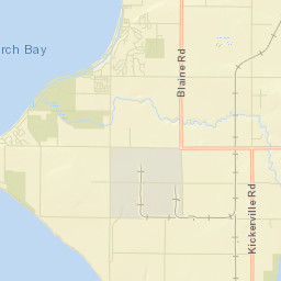 Birch Bay Street Map
