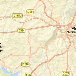 Vire Street Map