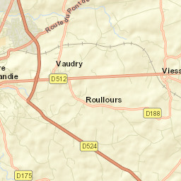 Vaudry Street Map
