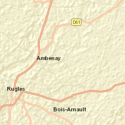 Rugles Street Map