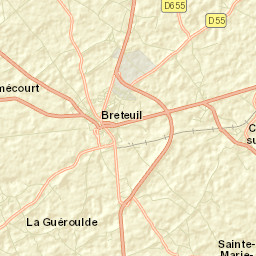 Breteuil Street Map