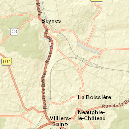 Beynes Street Map