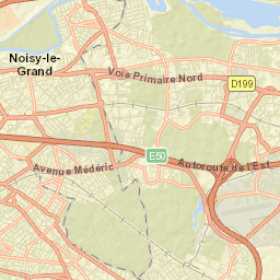 Émerainville Street Map
