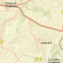 Guérard Street Map