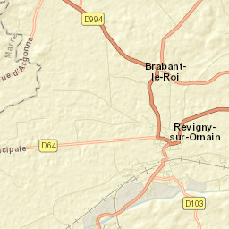 Revigny-sur-Ornain Street Map
