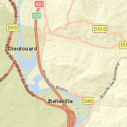 Dieulouard Street Map