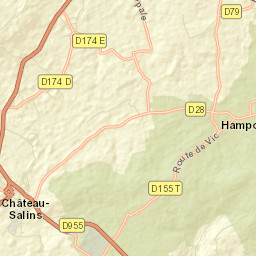 Château-Salins Street Map