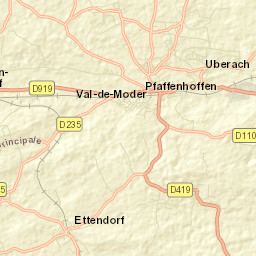 Pfaffenhoffen Street Map