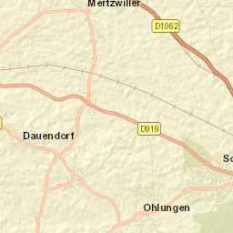Ohlungen Street Map