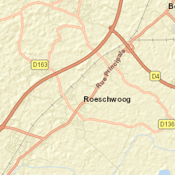 Roeschwoog Street Map