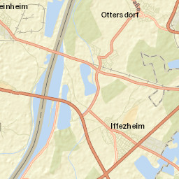 Iffezheim Street Map