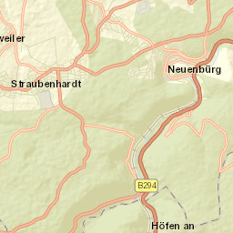 Neuenbürg Street Map