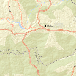 Alfdorf Street Map
