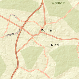 Monheim Street Map