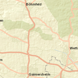 Gaimersheim Street Map