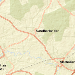 Abensberg Street Map