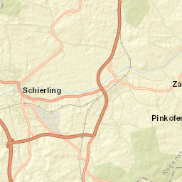 Schierling Street Map