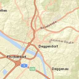Deggendorf Street Map