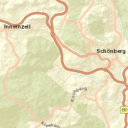 Innernzell Street Map