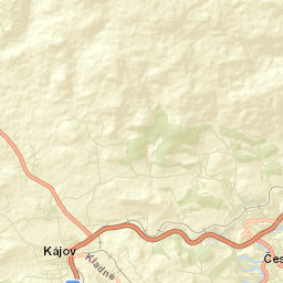Český Krumlov Street Map