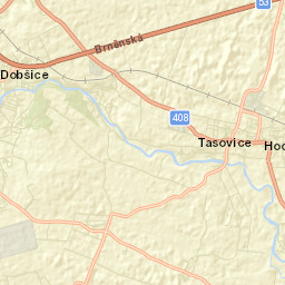 Tasovice Street Map