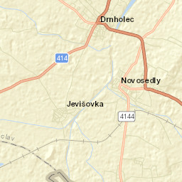 Novosedly Street Map