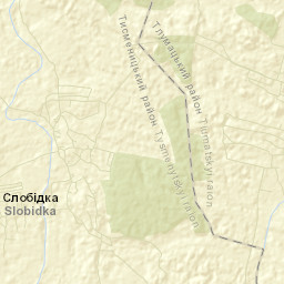 Chornoliztsi Street Map