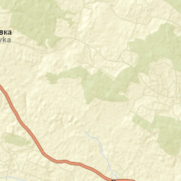 Tlumats’kyy Rayon Street Map