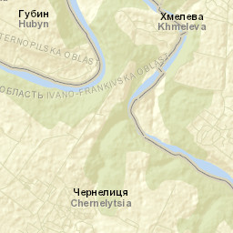 Chernelytsya Street Map