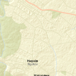 Nyrkiv Street Map