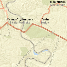 Skala-Podil’s’ka Street Map