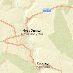 Nova Ushytsya Street Map
