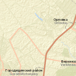 Vodstroy Street Map