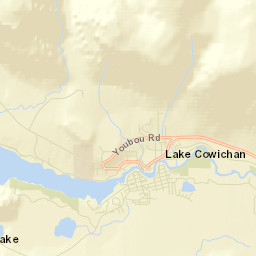 Lake Cowichan Street Map
