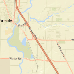 Ferndale Street Map