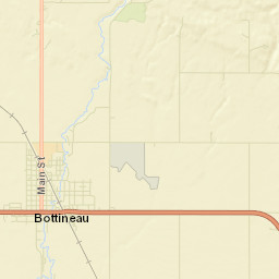Bottineau Street Map