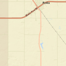 Rolla Street Map