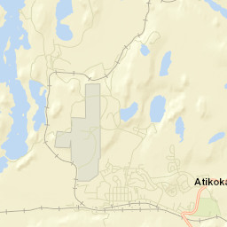 Atikokan Street Map