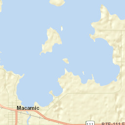 Macamic Street Map