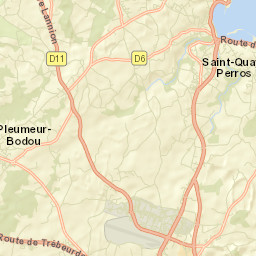 Saint-Quay-Perros Street Map