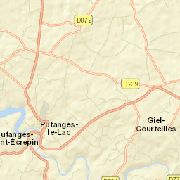 Putanges-Pont-Écrepin Street Map