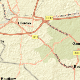 Bazainville Street Map