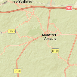 La Queue-les-Yvelines Street Map