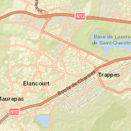 Saint-Quentin-en-Yvelines Street Map