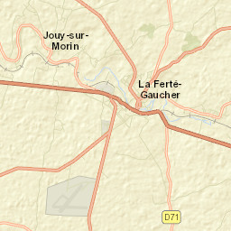 Jouy-sur-Morin Street Map